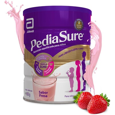 PediaSure 雅培小安素 儿童营养粉（草莓味，850g）