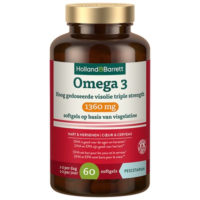 Omega-3 1360mg，60 粒