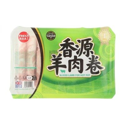 FRESHASIA羊肉片400g(1件)