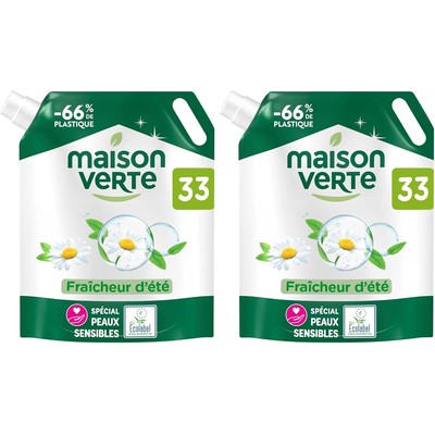 Maison Verte 洗衣液补充装 夏日清新