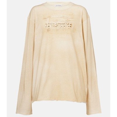 Acne Studios 做旧Logo棉质T恤