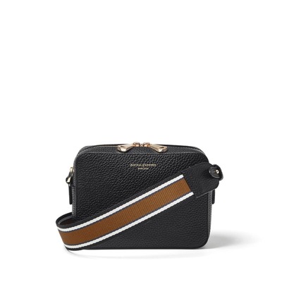 Camera Crossbody 经典黑荔枝纹