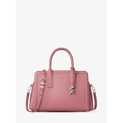 Laila 中号皮革手提包