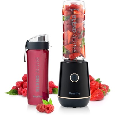 Breville 铂富 Blend Active 便携榨汁杯 黑色玫瑰金