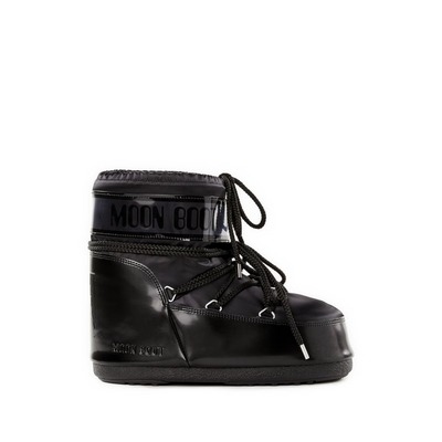 MOON BOOT Icon Low Glance 低筒靴 黑色