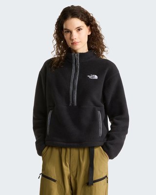 女士 TNF Fleeski 半拉链抓绒上衣