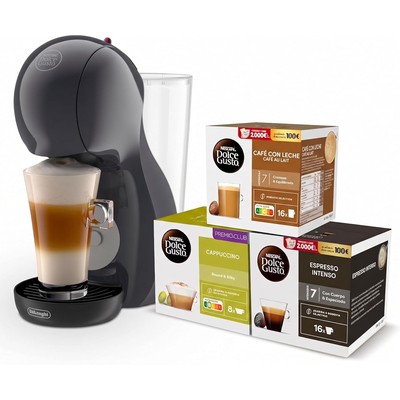 De'Longhi 德龙 × NESCAFÉ Dolce Gusto 多趣酷思 Piccolo XL 胶囊咖啡机 EDG220（附3盒胶囊）