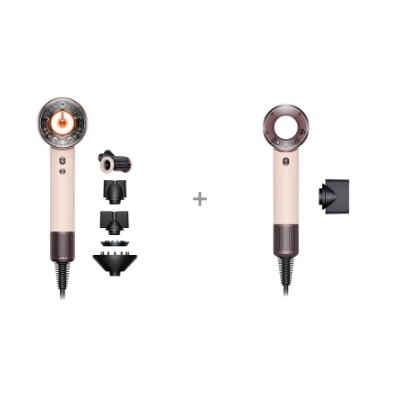 Dyson Supersonic Nural＋Travel粉金两台组合