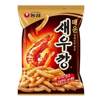 农心辣味虾条 75g|1件