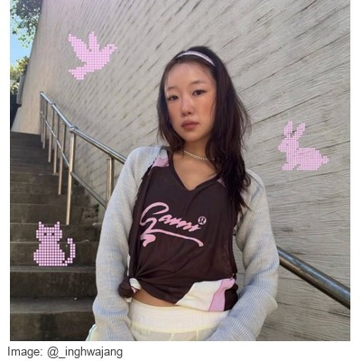 lululemon x GANNI美利奴羊毛混纺短款外搭·浅灰