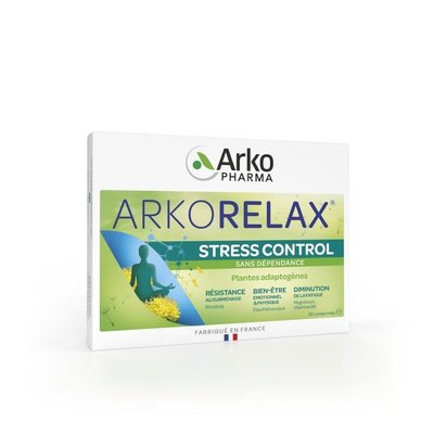 Arkopharma Arkorelax Stress Control 压力支持片 30片