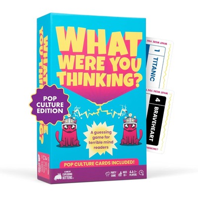 Exploding Kittens What Were You Thinking? 流行文化版 猜词桌游（英文）