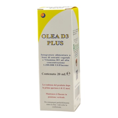 Olea D3 Plus橄榄油滴剂，20ml