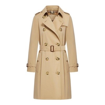 Burberry Heritage Kensington短款风衣 Honey