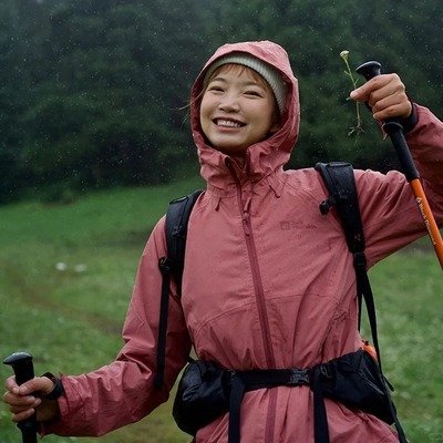 Jack Wolfskin 女款WISPER INS防水保暖夹克｜酒红