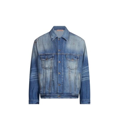 Acne Studios 有机棉直筒牛仔外套