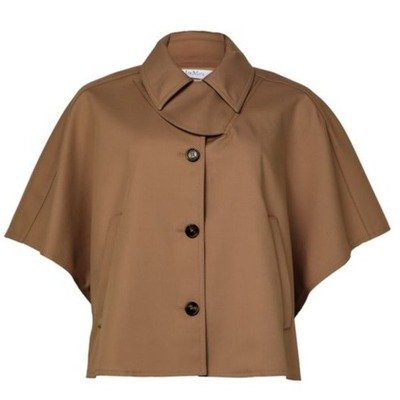 Max Mara COLONIALE短袖斗篷
