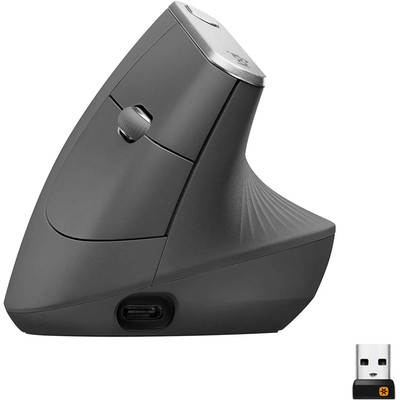罗技MX Vertical人体工学垂直鼠标50€,无线充电式,半价