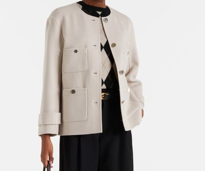 'S Max Mara Alba初剪羊毛夹克