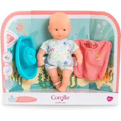 Corolle 我的第一个娃娃 迷你洗澡套装 20cm
