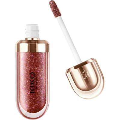KIKO Milano 3D Hydra 丰盈水润唇彩 44 号 Disruptive Brown(焦糖棕闪片)