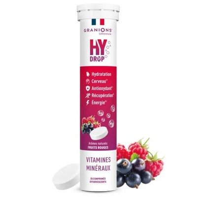 Granions HYDROP 红果味电解质泡腾片 20片
