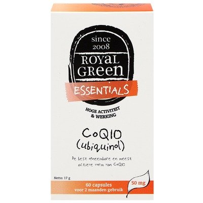 Royal Green 还原型Ubiquinol Q10 50mg 60胶囊