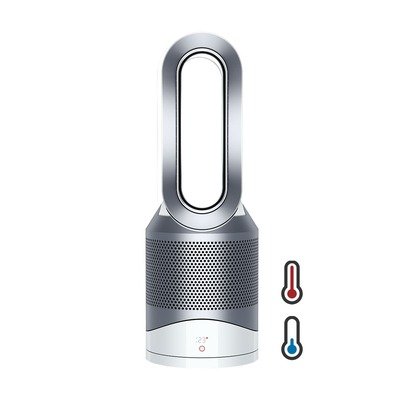 Dyson Pure Hot+Cool™ HP00 Purifying fan heater (White/Silver)(SKU 430516-01)