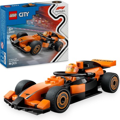 LEGO 乐高 城市系列 F1车手与迈凯伦赛车 60442