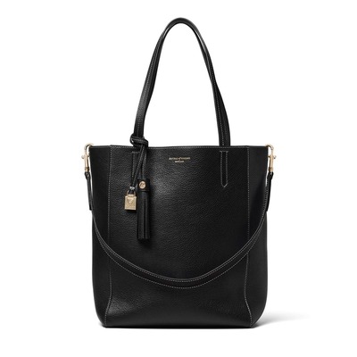 Soho Tote 经典黑细荔枝纹