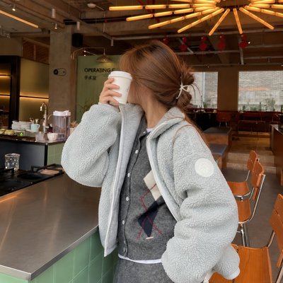 Canada Goose Simcoe 灰色抓绒夹克