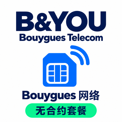 Bouygues 100G 仅1€卡费