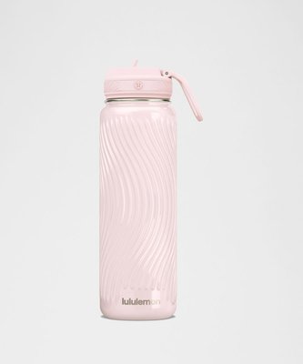 Lululemon Back to Life 运动水瓶 24oz 吸管盖