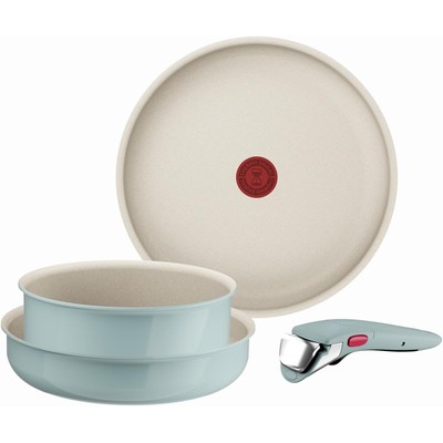 Tefal 特福 Ingenio Serenity 可拆手柄锅具4件套(22/28cm平底锅+20cm汤锅+手柄)