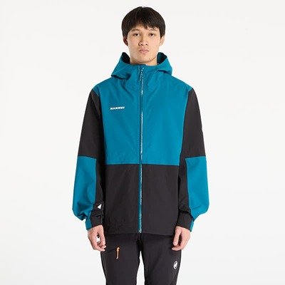 猛犸象 Mammut Linard Guide HS Hooded Jacket Men｜Black/ Deep Teal