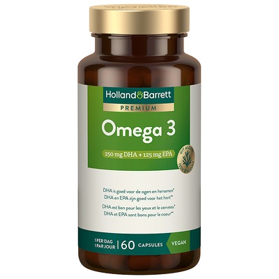 藻油 Omega-3 DHA＋EPA，60 粒