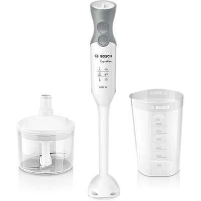 Bosch 博世 ErgoMixx 手持料理棒 含切碎杯和量杯 白色