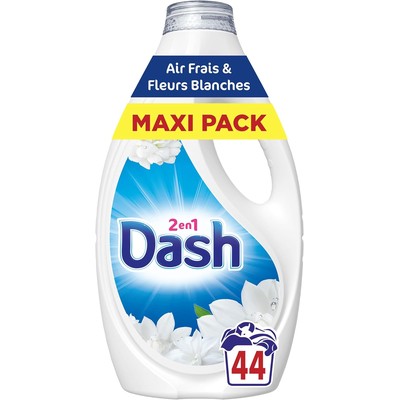 Dash 二合一洗衣液 清新空气白花香 44 次