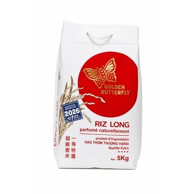 Golden Butterfly长粒香米5kg