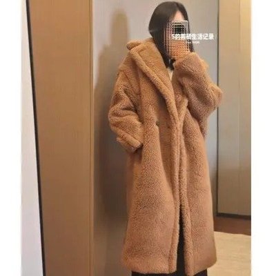 Max Mara Icon 羊驼毛泰迪熊大衣