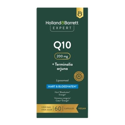 H&B Expert Q10 200mg＋Terminalia Arjuna 60胶囊×2瓶