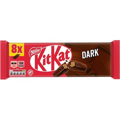 KitKat 奇巧 2指黑巧克力威化 8×20.7g