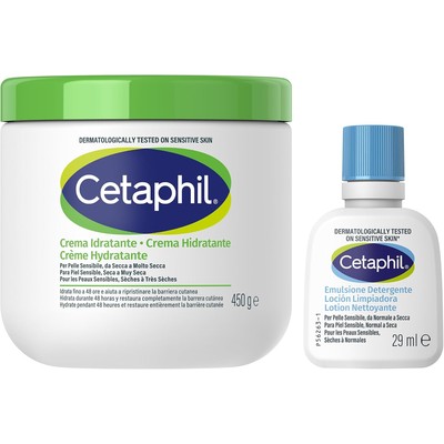 丝塔芙 Cetaphil 保湿面霜 450g（附洁面乳小样）