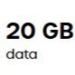 日常 · 20GB · £10/月