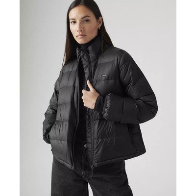 Levi’s Polly黑色可收纳羽绒服