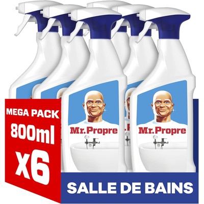 Mr. Propre 浴室清洁喷雾 Febreze 清香 800ml×6