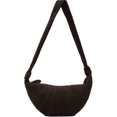 LEMAIRE 棕色中号 Croissant 包