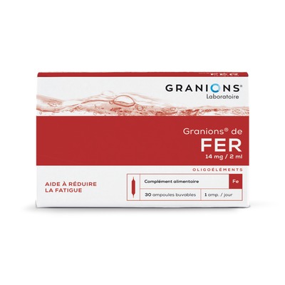 Granions补铁安瓶,30×2ml