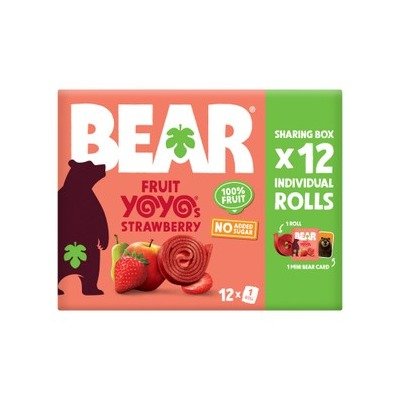 BEAR草莓水果卷随手包