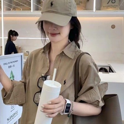 男款Custom Fit亚麻衬衫｜Coastal Beige XS